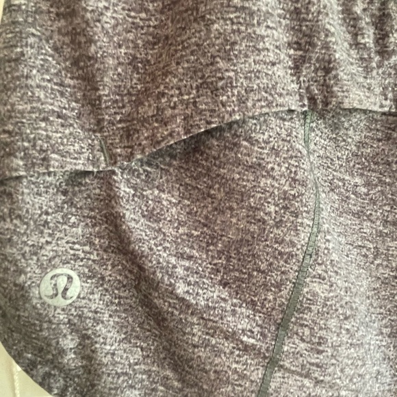 lulu lemon speed up 2.5 inch low rise! gray size 10 - Picture 5 of 7